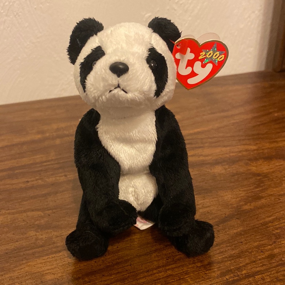 💜5/$16 💜 NWT! 2000 China Beanie Baby! 🐼